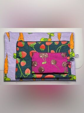 BAGGU carrots & berries GO pouch